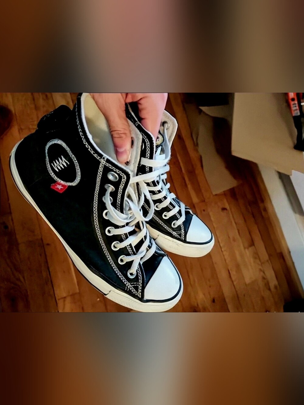 Converse Chuck Taylor All Star High 'Logo Tag - Black'
